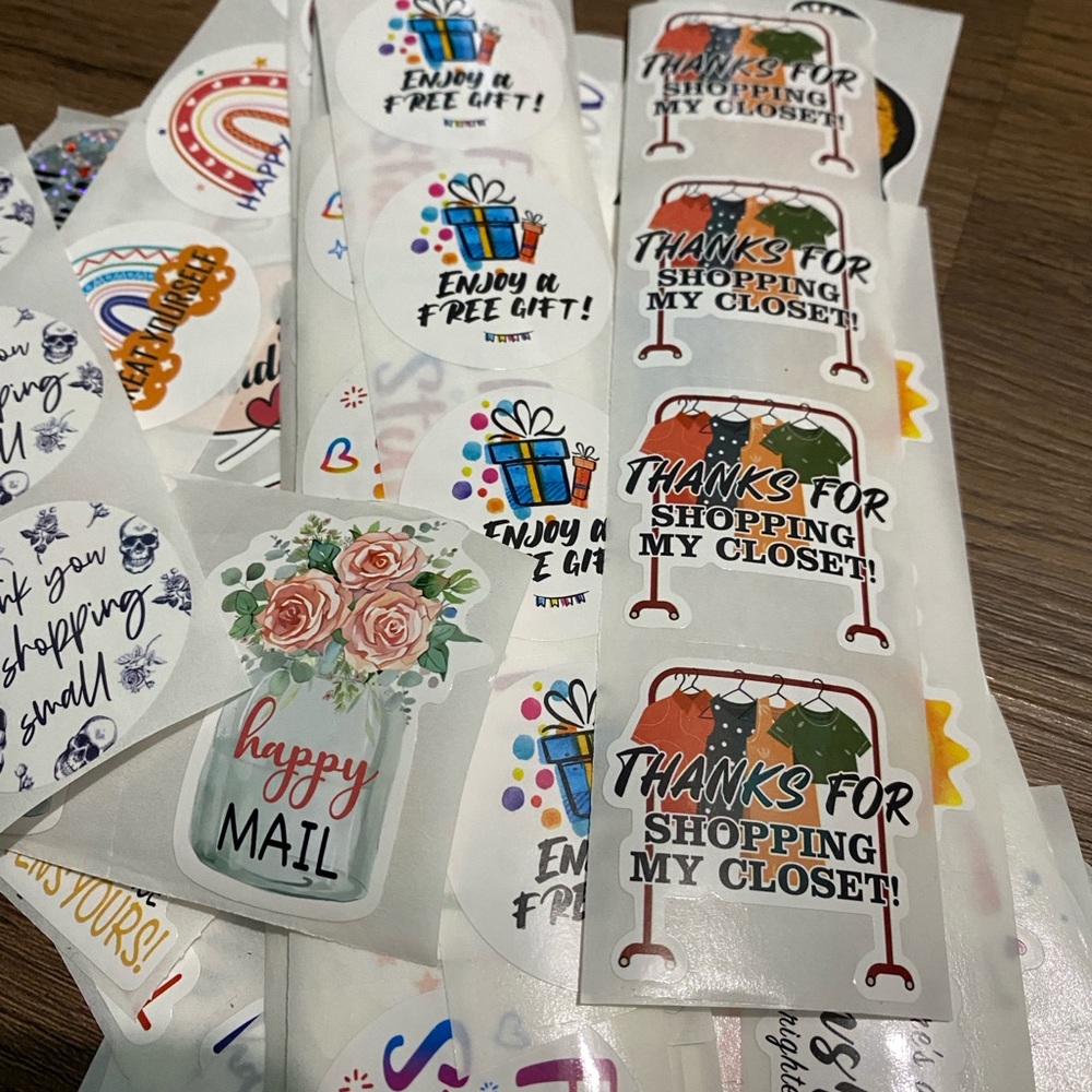 Huge Lot Of Various Shipping Stickers - Picture 7 of 9